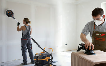 Comparison of drywall sander vs orbital sander, highlighting key features and uses for each tool in sanding projects.