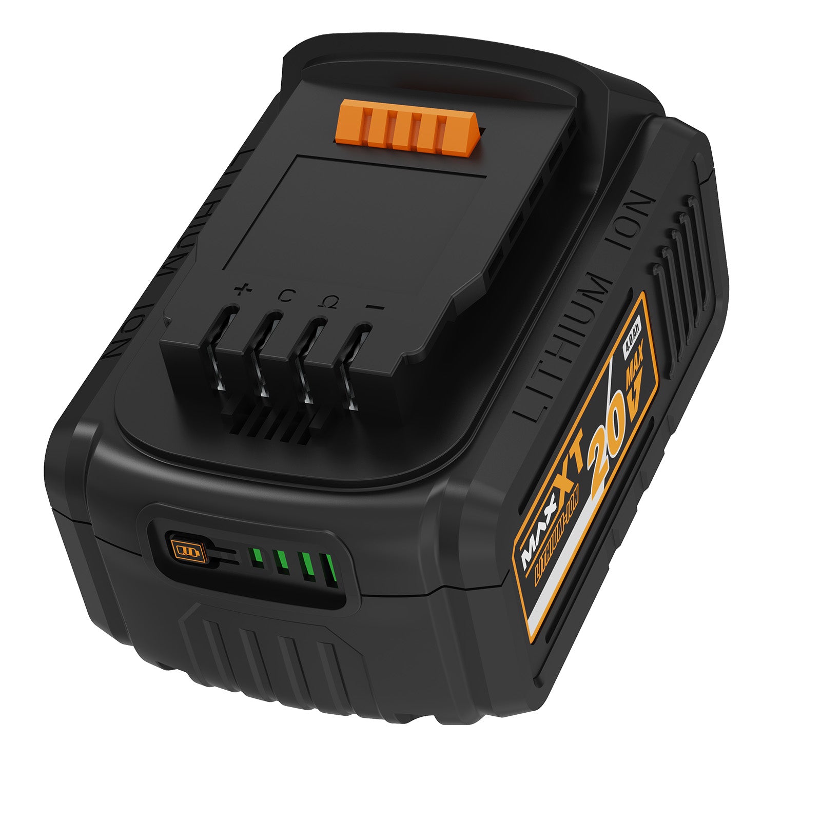 MAXXT 20V 4.0AH Li-ion Replacement Battery Pack for Portable Cordless Power Tools