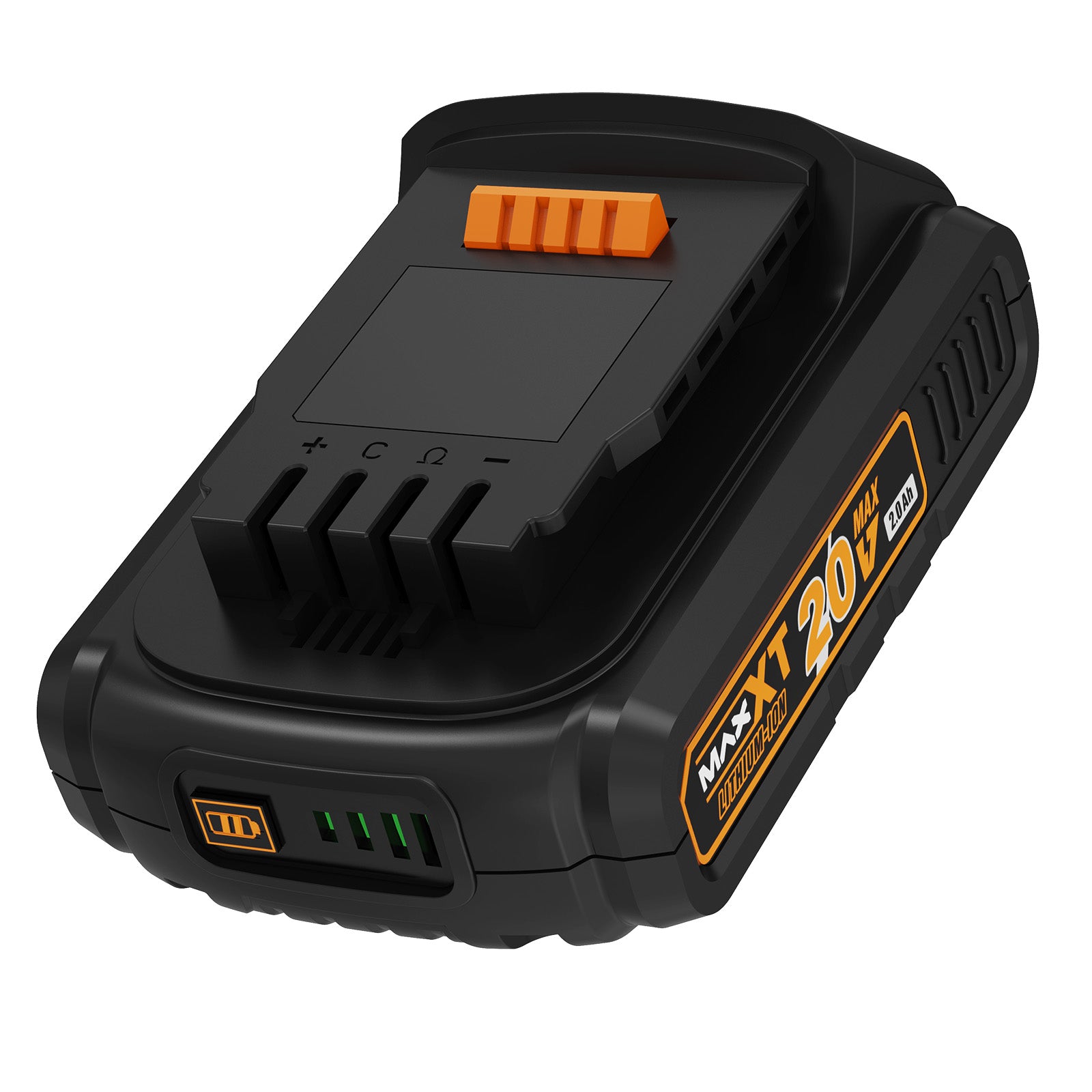 MAXXT 20V 2.0AH Li-ion Replacement Battery Pack for Portable Cordless Power Tools