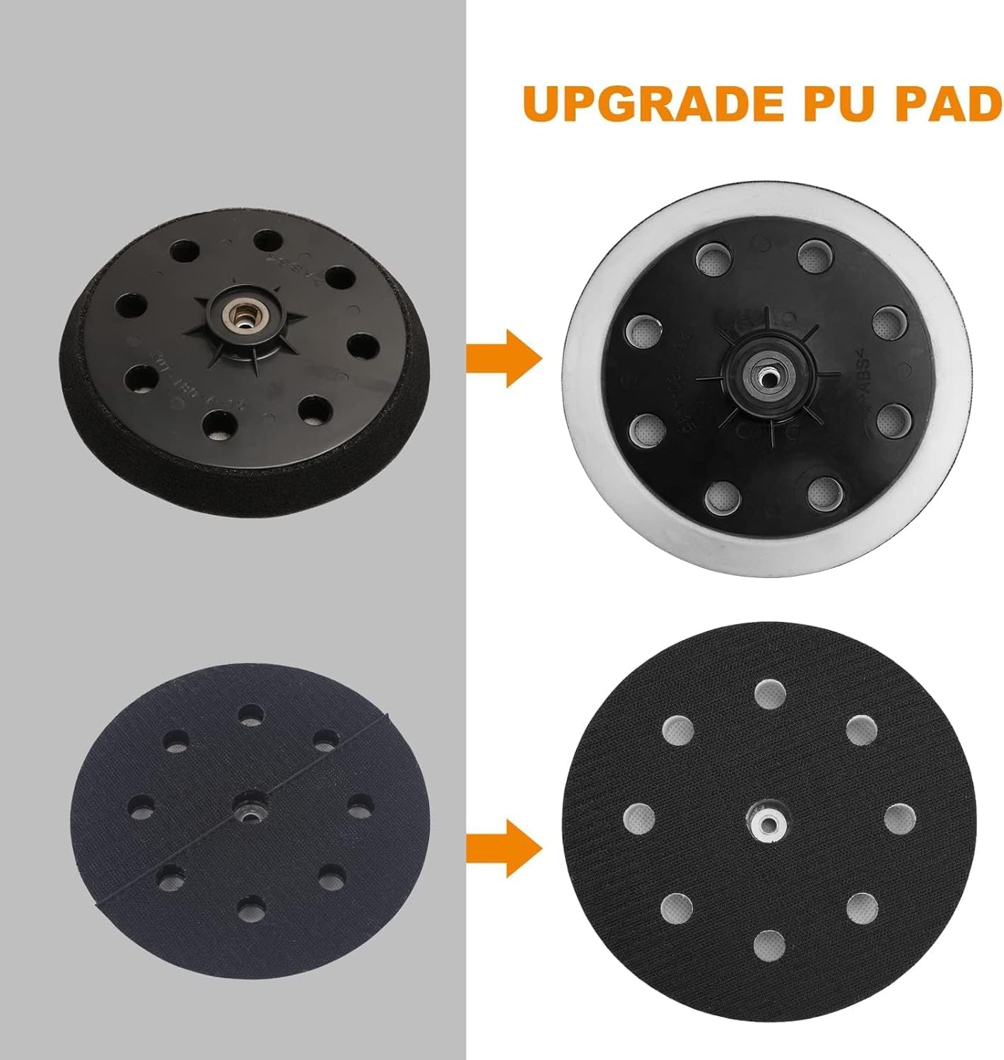 MAXXT Handheld Drywall Sander 810W, Electric Sander for Walls,Rough and fine Sanding, 1500-2800RPM Variable Speed, Upgraded Pad, Adjustable Suction, Self-Dust-Extraction (120, Volts)