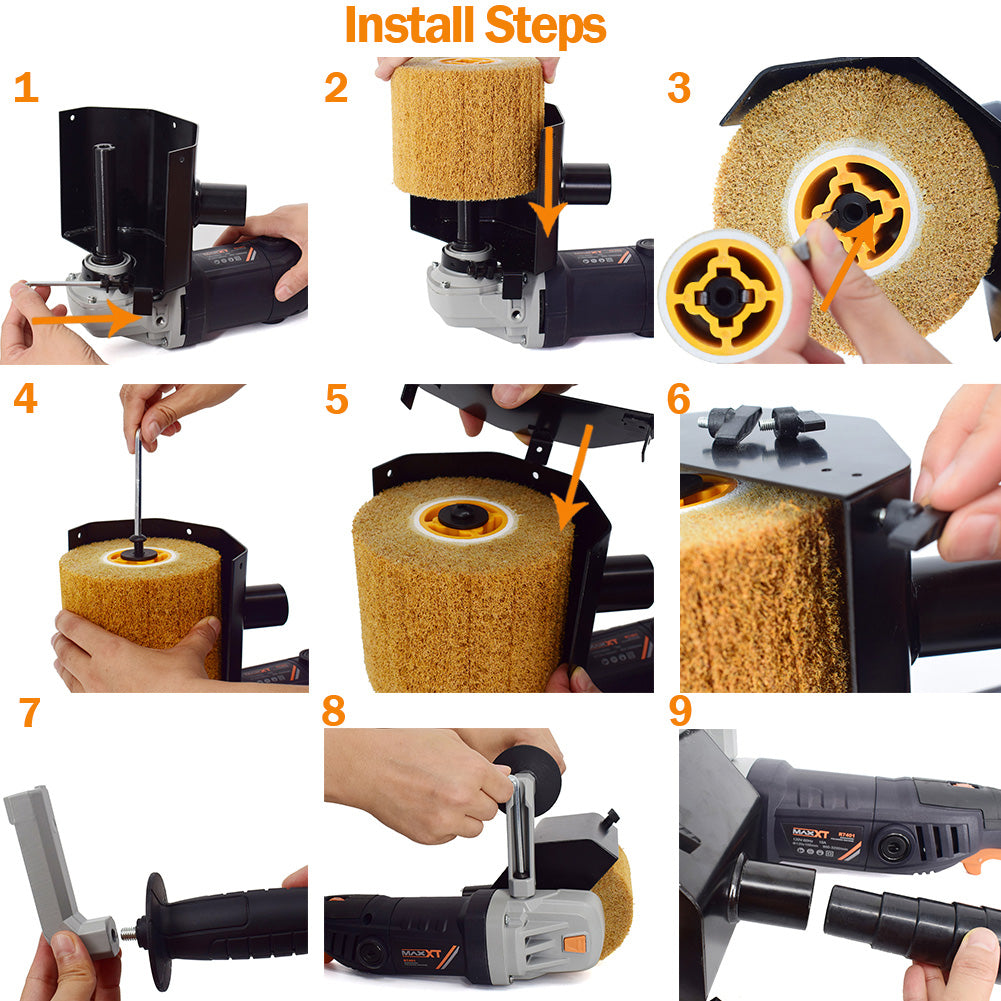 MAXXT R7401 Surface Conditioning Tool Exterior Renovator