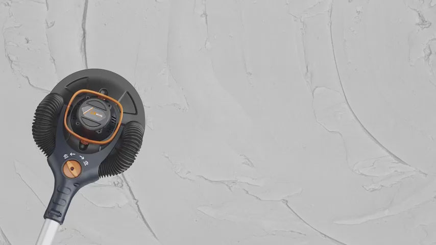 MAXXT 4mm Random Orbital Drywall Sander, Brushless 400W 3.5A Foldable Electric Wall Sander, Sander Tool with 1&2 Mode Suction Switching, Memory Variable Speed, 180° Flex Head, LED Light, Carry Bag