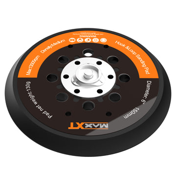 MAXXT 6" Hook & Loop DA Sander Backing Plate Pad
