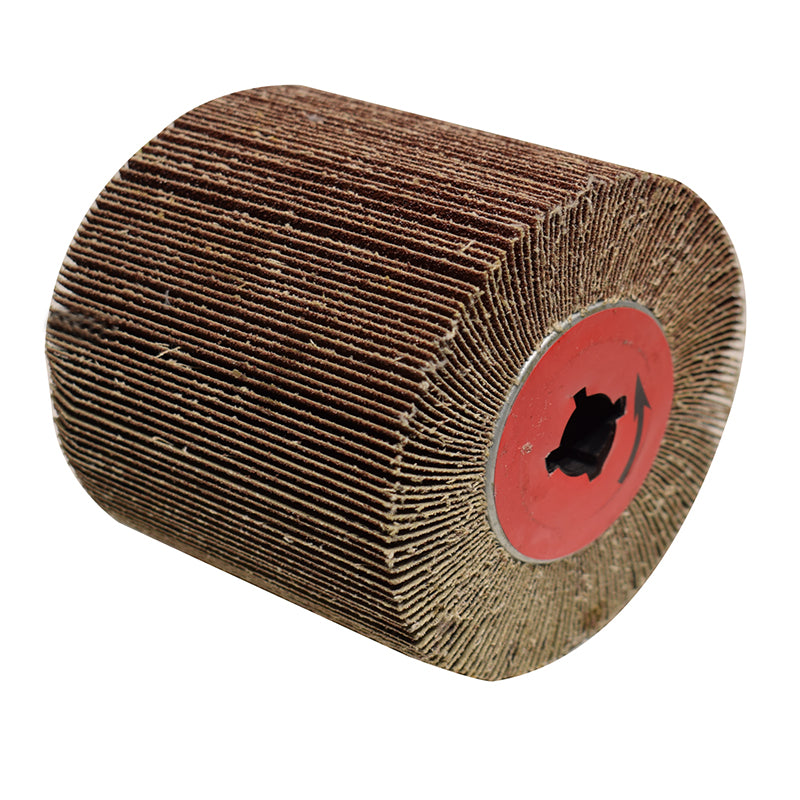 MAXXT Non-Woven Abrasive Flap Wire Drawing Wheel